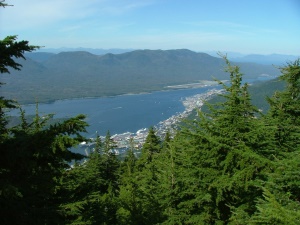 vaarroute tijdens een cruise | Ketchikan